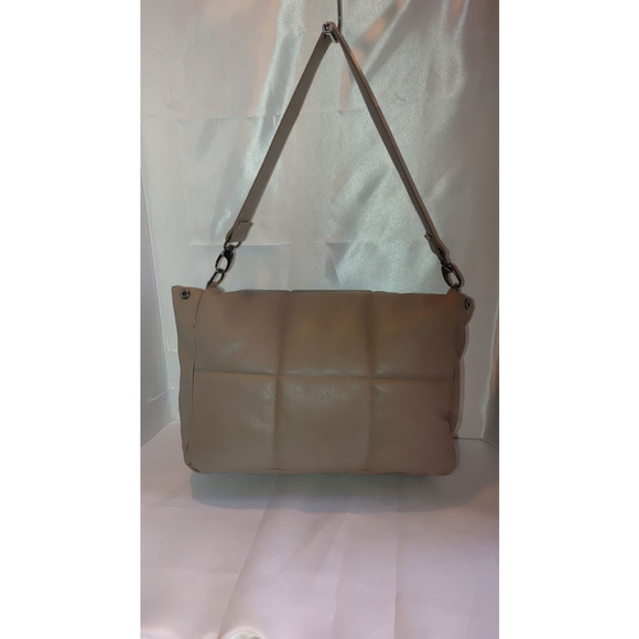 sondra roberts squared quilted leather bag - Picture 3 of 6